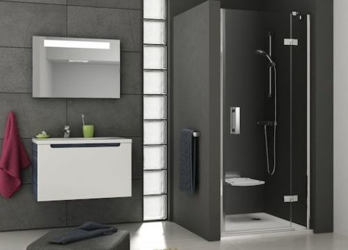 RAVAK Sprchové dveře SMARTLINE SMSD2 100 (B) Levá chrom+transparent