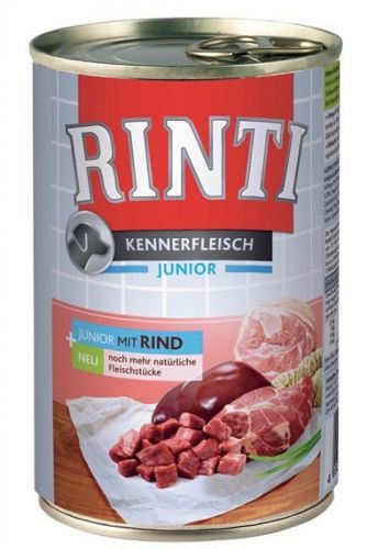 Konzerva RINTI Kennerfleisch junior hovězí 400g