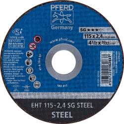 Řezný kotouč rovný Pferd 61340222, Sg Steel Průměr 115 mm 25 ks