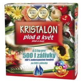 Hnojivo Agro  Kristalon Plod a květ 0.5 kg