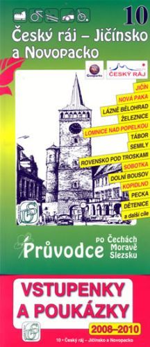 Český ráj - Jičínsko a Novopacko 10. - Průvodce po Č,M,S + volné vstupenky a poukázky
					 - neuveden