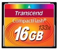 Transcend 16GB CF (133X) paměťová karta