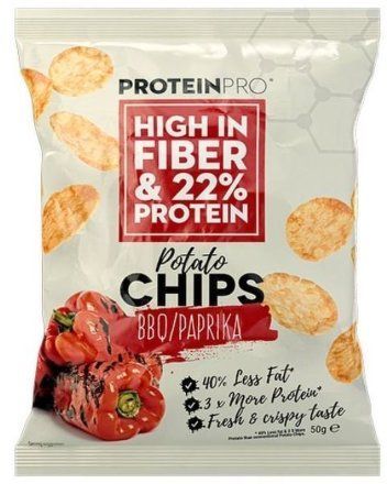 PROTEINPRO CHIPS BBQ/paprika 50g