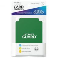Ultimate Guard Rozdělovník zelený 10 ks (Card Divider Green)