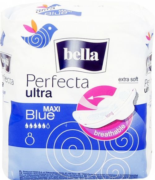 Bella Perfecta Maxi Blue vložky 8 ks
