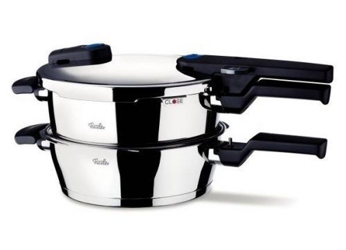 Tlakový hrnec 6 l a tlaková pánev 2,5 l – nerez - Vitaquick® NEW - Fissler