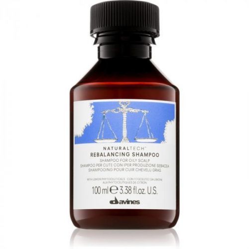 Davines Naturaltech Rebalancing hloubkově čisticí šampon pro mastnou p