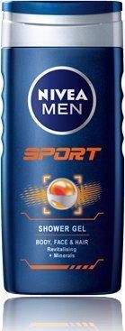 NIVEA Sprchový gel muži SPORT 250ml č.81078