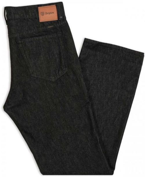 kalhoty BRIXTON - Labor 5-Pkt Denim Pant Black (BLACK)