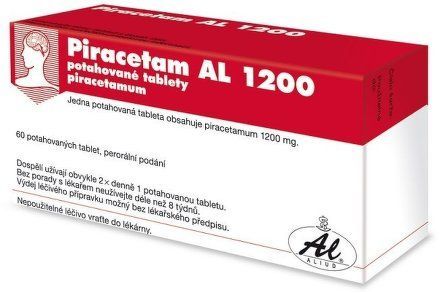 Piracetam AL 1200 por.tbl.flm.60x1200mg