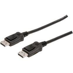 Kabel DisplayPort, vidlice ⇔ vidlice, černý
