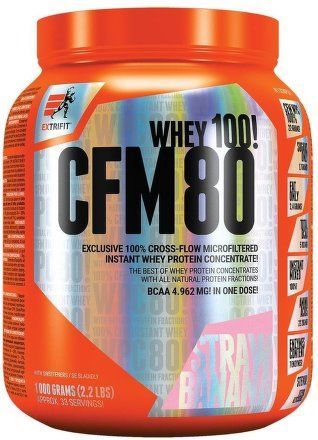 CFM Instant Whey 80 1000 g jahoda banán