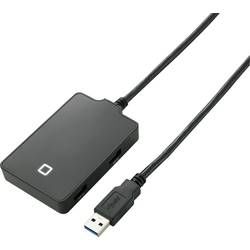 USB 3.0 hub Renkforce 4 porty, 56 mm, černá
