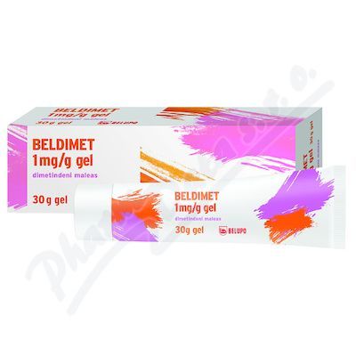 BELDIMET 1MG/G gel 30G