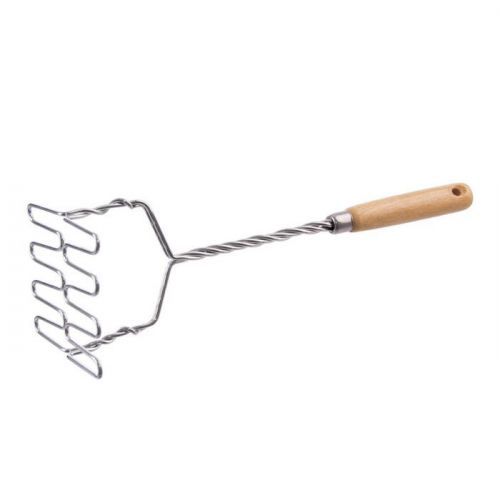 Mačkadlo nerez/dřevo ORION