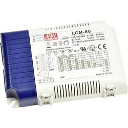 LED driver Mean Well LCM-60, 60 W (max), 0.5 - 4.4 A, 2 - 90 V/DC