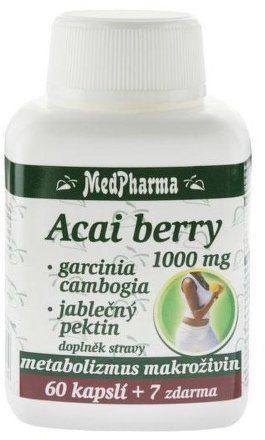 MedPharma Acai berry 1000 mg + Garcinia cps.67