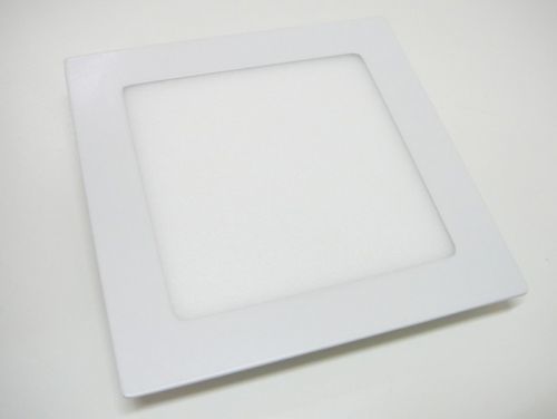 LED Solution Bílý vestavný LED panel hranatý 170 x 170mm 12W Barva světla: Denní bílá 191161