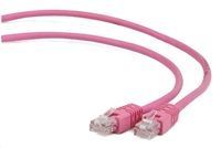 Gembird Patch kabel RJ45, cat. 5e, UTP, 2m, růžový
