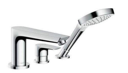 Hansgrohe Talis E - Tříotvorová vanová baterie, chrom 71730000