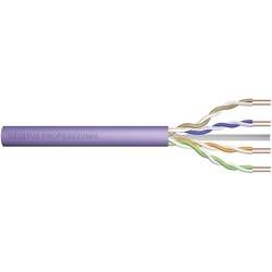 Ethernetový síťový kabel CAT 6 Digitus Professional DK-1613-VH-305, U/UTP, fialová, 305 m