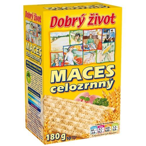 Maces 180g Celozrnný 10/BAL