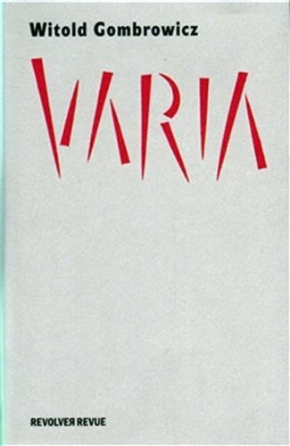 Varia
					 - Gombrowicz Witold