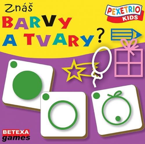 Pexetrio Kids - Znáš barvy a tvary?
					 - neuveden