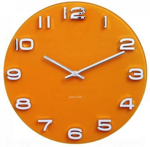 Designové nástěnné hodiny 5640YE Karlsson 35cm 165396