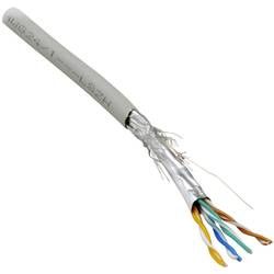 Ethernetový síťový kabel CAT 6 S/FTP BKL Electronic 10010805, 8 x 0.205 mm², šedá, 100 m