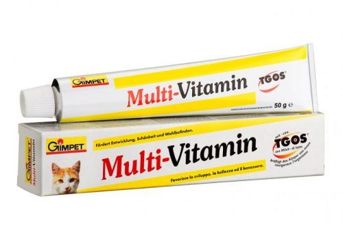 Gimpet Multi-Vitamin miltivitamínová pasta pro kočky 50g