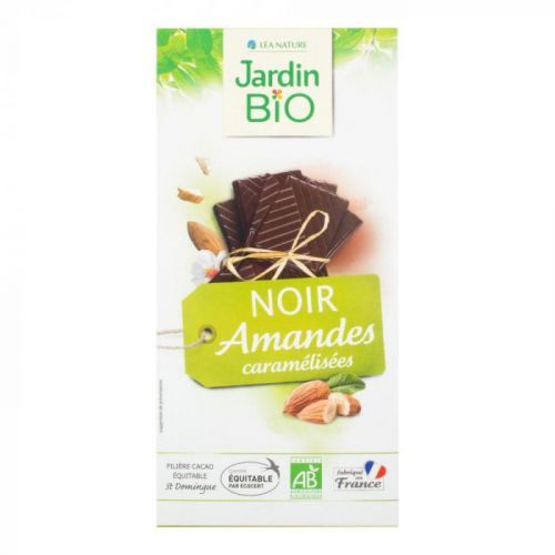 Čokoláda s mandlemi 100 g BIO  JARDIN BIO