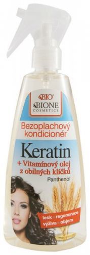 Bione bezoplachový kondicionér Keratin + olej z obilných klíčků 260ml