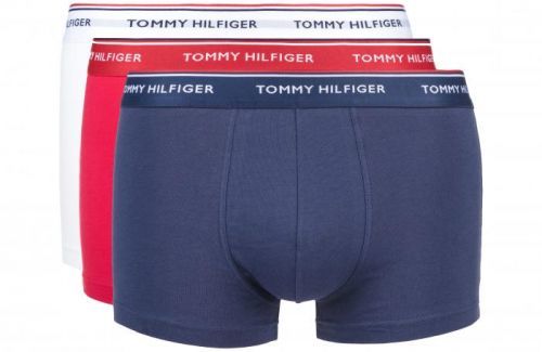 Boxerky 3 ks Tommy Hilfiger | Modrá Bílá | Pánské | XXL