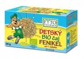 Dětský BIO čaj Fenykl 20x1.5g Fytopharma