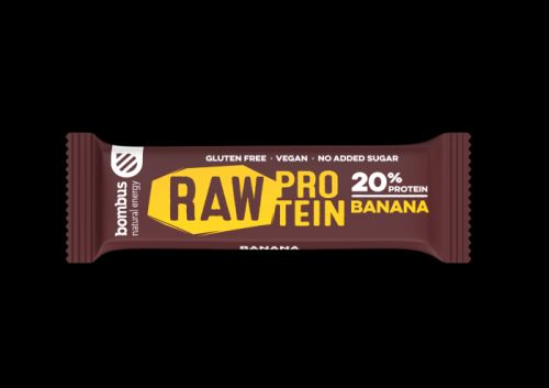 Bombus Raw protein banán 50 g
