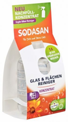 SODASAN Čisticí prostředek na sklo koncentrát - 100ml 100 ml