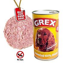 GREX konz. pes drůbeží 1280g