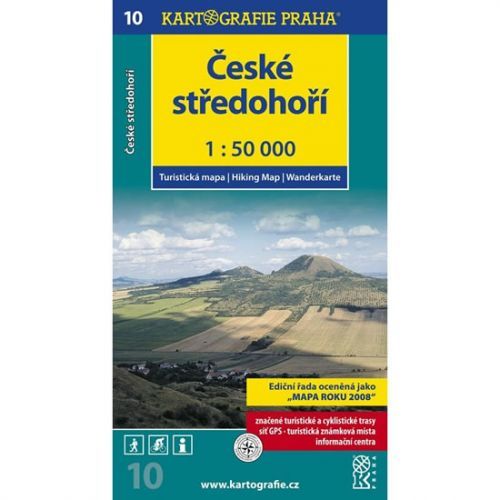 Turistická mapa České středohoří
					 - neuveden