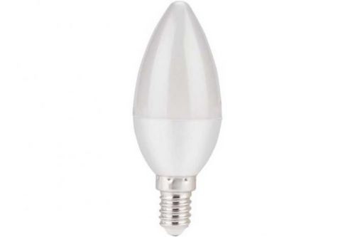 Žárovka LED svíčka, 5W, 410lm, E14, teplá bílá, EXTOL LIGHT