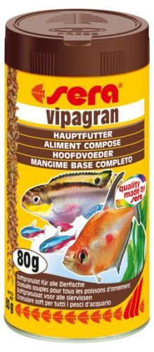 Sera základní krmivo pro okrasné ryby Vipagran 250ml