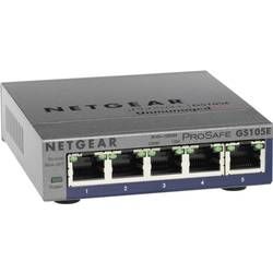 Síťový switch RJ45 NETGEAR, GS105E, 5 portů, 1 Gbit/s