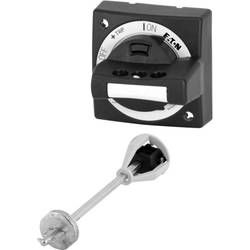 Rukojeť s dveřní spojkou Eaton PKZ0-XH-MCC 106136, (d x š x v) 64 x 64 x 54 mm, černá, 1 ks