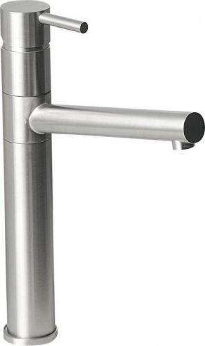 Sapho MINIMAL stojánková dřezová baterie s rovnou hubicí, nerez ( MI016 )