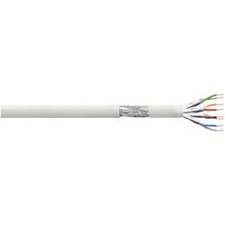 Síťový kabel F/UTP Cat 6 LogiLink CP2100S, stíněný, 100 m, šedá