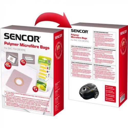 Sencor, sáčky SVC 7 (10 ks)+vůně (5 ks)