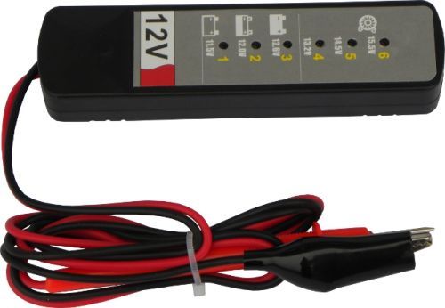 Tester alternátorů autobaterií digitální 12V (YT-83101)