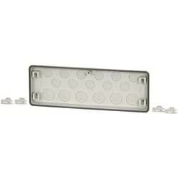 Přírubová deska Eaton FL4-3, s výkrojem, 23 mm, šedá, 1 ks