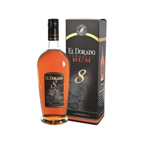 El Dorado Rum 8YO 0,7 40% Dárkové balení