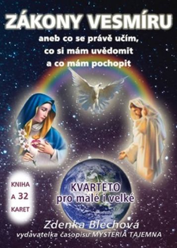 Zákony Vesmíru, KVARTETO pro malé i velké - kniha + 32 karet
					 - Blechová Zdenka